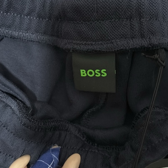 NWT Men’s BOSS Navy Jogger Pants - Picture 3 of 6